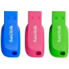 Pendrive Sandisk USB 16gb Cruzerblade Pack 3 colores